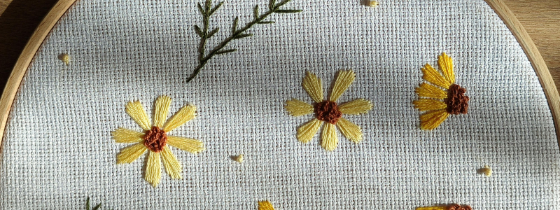 MODERN EMBROIDERY WORKSHOP AT PIGMENT